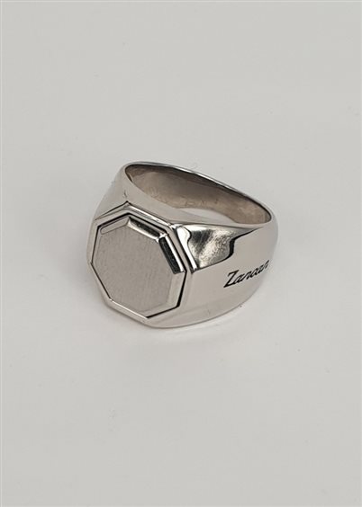 Ring Zancan Man in Silver EXA233-22 - EXA233-22
